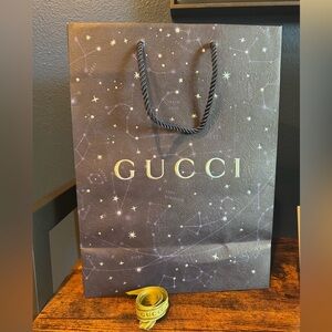 GUCCI Constellation Shopping Bag w/ ribbon